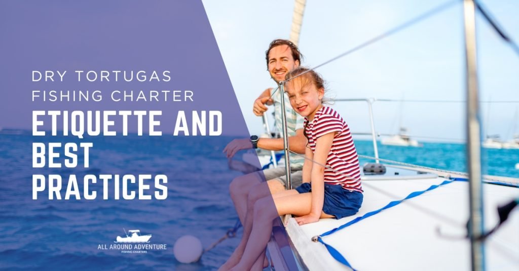 Father and daughter on a fishing boat learning best practices for charters.